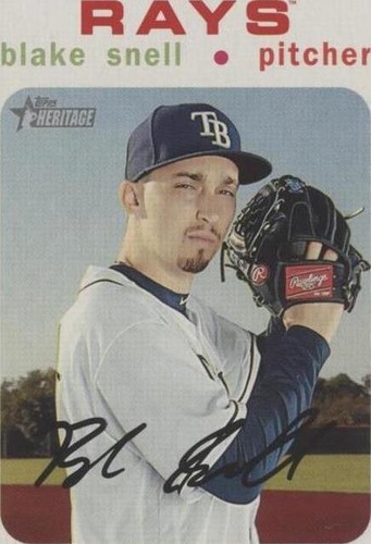 2020 Topps Heritage - Blake Snell #417