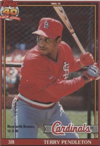 1991 O-Pee-Chee - Terry Pendleton #485