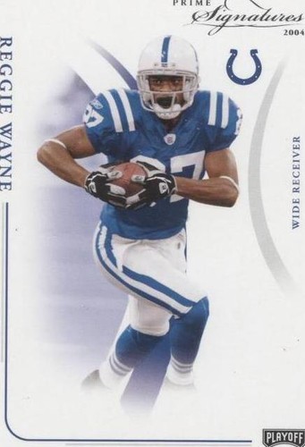 2004 Prime Signatures Reggie Wayne #47