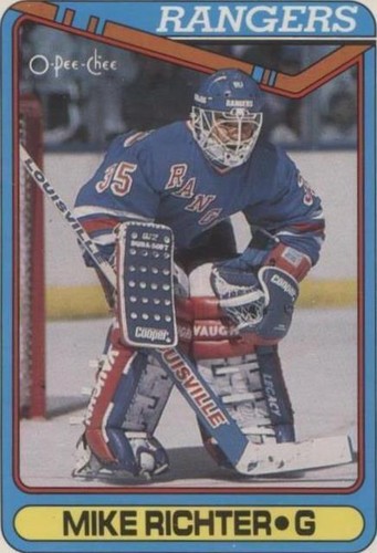1990-91 O-Pee-Chee - Mike Richter #330