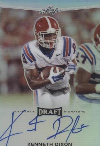 2016 Leaf Metal Draft Kenneth Dixon #BA-KD1