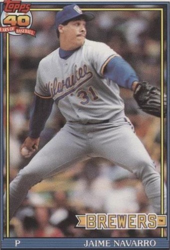 1991 O-Pee-Chee - Jamie Navarro #548