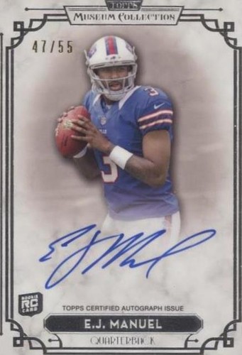 2013 Topps Museum Collection EJ Manuel #SSA-EJM