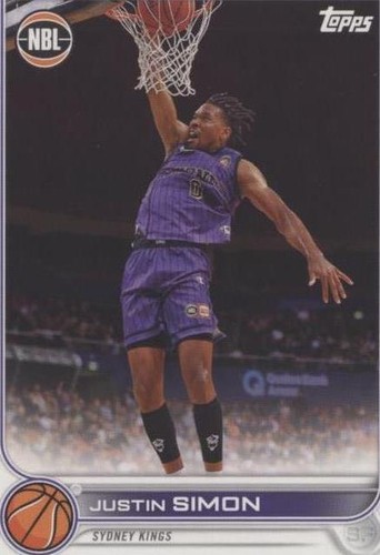 2022-23 Topps NBL National Basketball League - Justin Simon #88