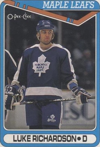 1990-91 O-Pee-Chee - Luke Richardson #428