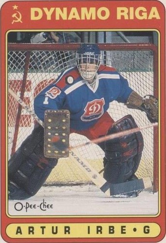 1990-91 O-Pee-Chee - Arturs Irbe #501