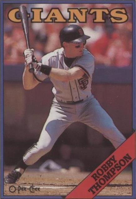 O-Pee-Chee 1988 - Robby Thompson #208
