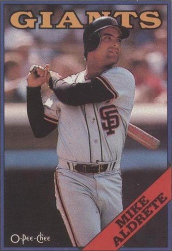 1988 O-Pee-Chee - Mike Aldrete #351