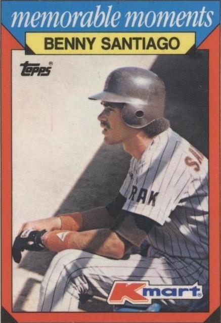 Topps Kmart Memorable Moments 1988 - Benito Santiago #24