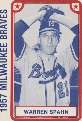 1980 TCMA 1957 Milwaukee Braves - Warren Spahn #1980-031