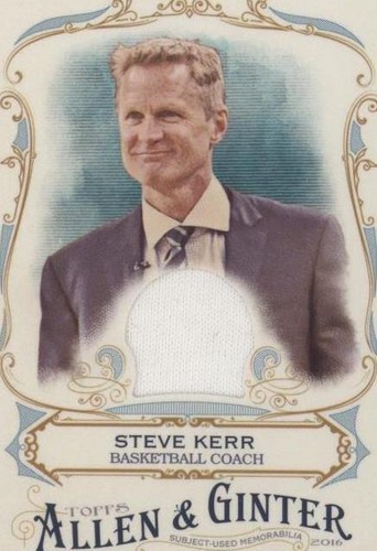 2016 Topps Allen & Ginter - Steve Kerr #FSRA-SK