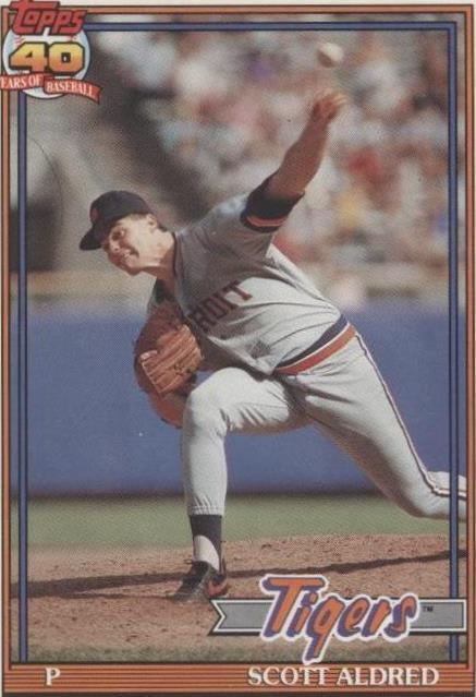 1991 O-Pee-Chee - Scott Aldred #658