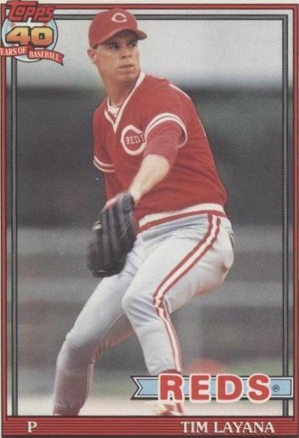1991 O-Pee-Chee - Tim Layana #627
