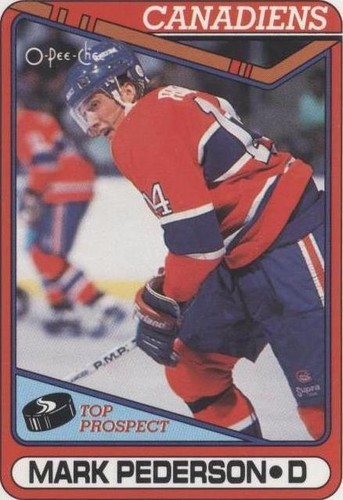 1990-91 O-Pee-Chee - Mark Pederson #82