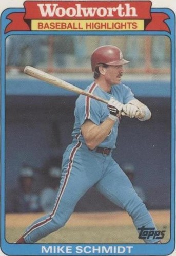 1988 Topps Woolworth Baseball Highlights - Mike Schmidt #7