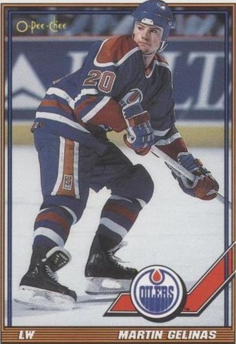 1991-92 O-Pee-Chee - Martin Gelinas #244