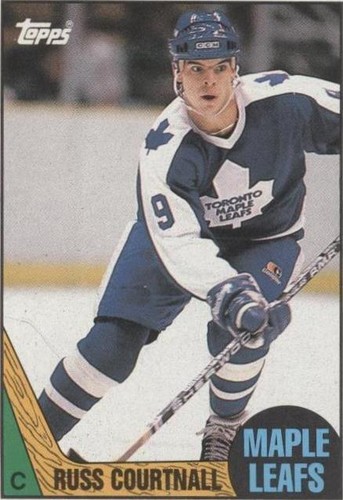 1987-88 Topps - Russ Courtnall #62