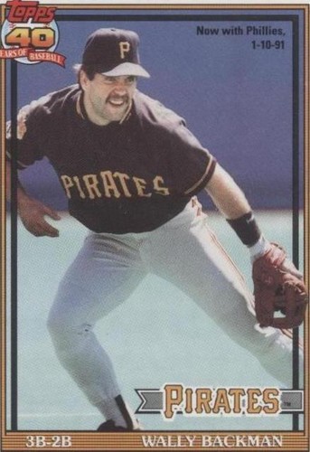 1991 O-Pee-Chee - Wally Backman #722