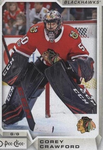 2018-19 O-Pee-Chee - Corey Crawford #180
