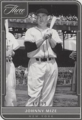 2022 Panini Three and Two - Johnny Mize #7