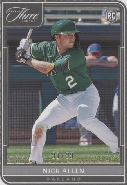 2022 Panini Three and Two - Nick Allen #146