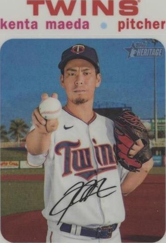 2020 Topps Heritage High Number - Kenta Maeda #THC-538