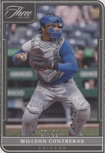 2022 Panini Three and Two - Willson Contreras #80