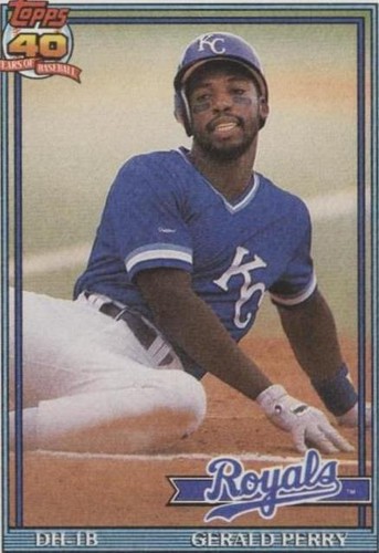 1991 Topps - Gerald Perry #384