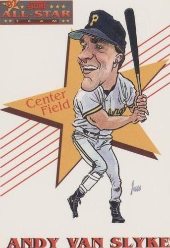 1993 Score - Andy Van Slyke #524