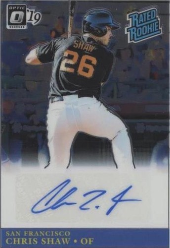 2019 Panini Donruss Optic - Chris Shaw #R85-CS