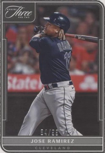 2022 Panini Three and Two - Jose Ramirez #57