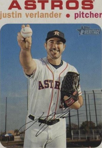 2020 Topps Heritage - Justin Verlander #473