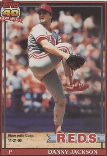 1991 O-Pee-Chee - Danny Jackson #92