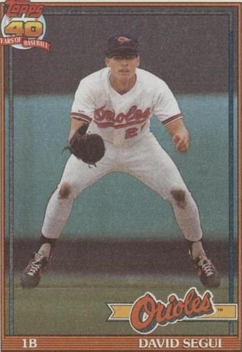 1991 Topps - David Segui #724