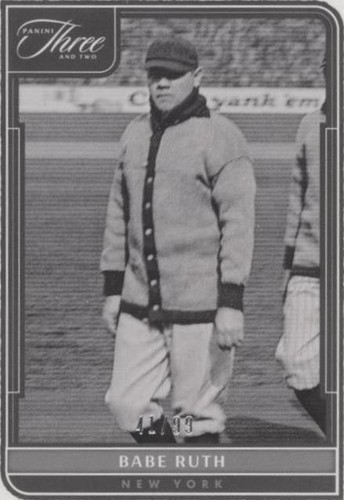 2022 Panini Three and Two - Babe Ruth #1