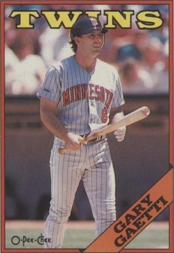 1988 O-Pee-Chee - Gary Gaetti #257