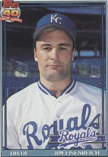 1991 Topps - Jim Eisenreich #707