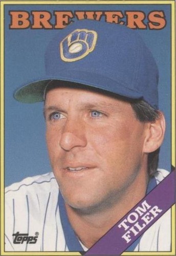1988 Topps Traded - Tom Filer #37T