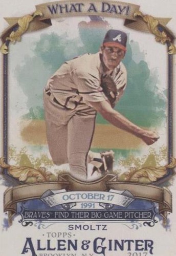 2017 Topps Allen & Ginter - John Smoltz #WAD-39