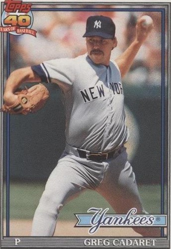 1991 O-Pee-Chee - Greg Cadaret #187