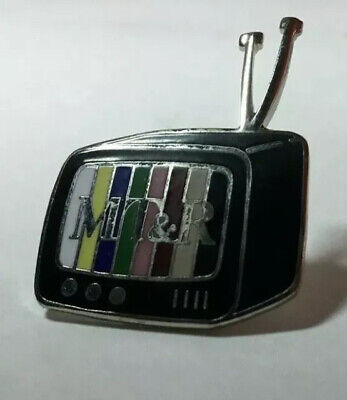 Vintage ACME Studio  T.V.  MUSEUM OF TELEVISION AND RADIO Lapel Pin NEW