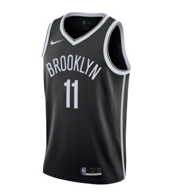 Brooklyn Nets Kyrie Irving #11 Nike Swingman Black Jersey Men s Dri-Fit 2X Large