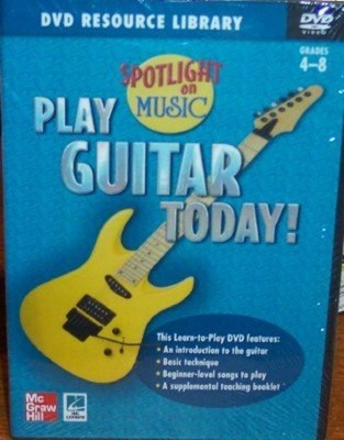 Spotlight on Music: Play Guitar Today, Grades 4-8 (DVD Resource Library) NEW