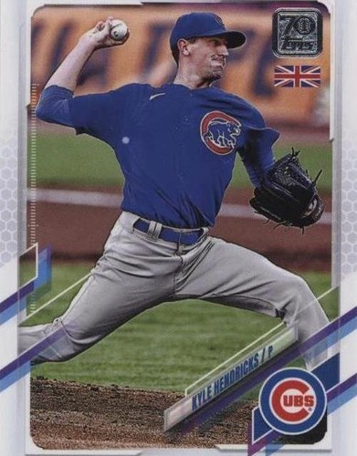 2021 Topps UK Edition - Kyle Hendricks #136