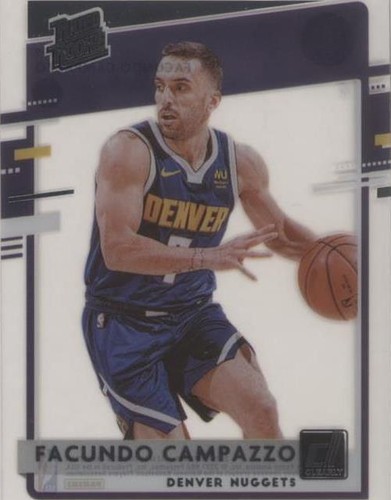 2020-21 Panini Clearly Donruss - Facundo Campazzo #99