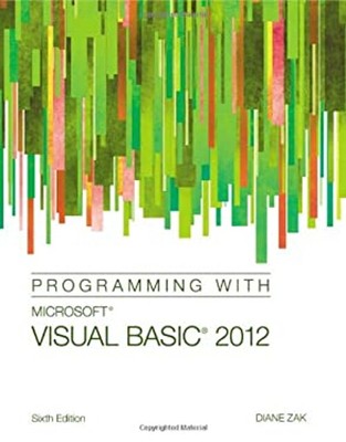 Programming with Microsoft  Visual Basic  2012 Paperback Diane Za