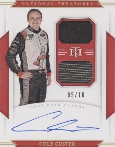 2021 Panini National Treasures - Cole Custer #DRGG-CC