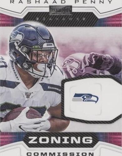 2020 Panini Playbook Rashaad Penny #ZC-19