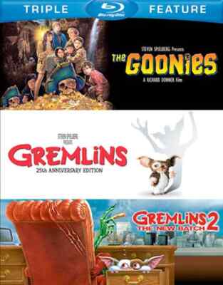 The Goonies / Gremlins / Gremlins 2 The New Batch Blu-ray  NEW