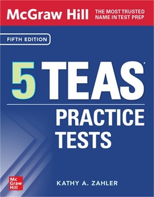 McGraw Hill 5 Teas Practice Tests, Fifth Edition (Paperback or Softback)